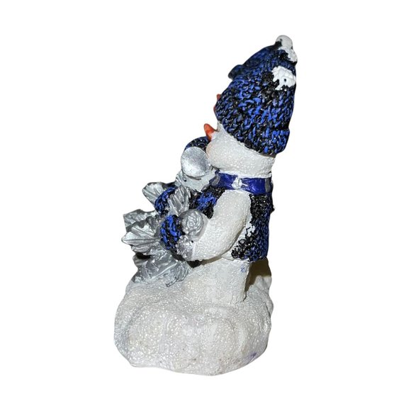 Holiday Traditions Vintage Poly Working Snowman Christmas Holiday Home Decor - Picture 2 of 6